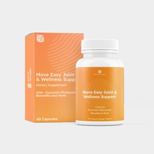 Move Easy Joint & Wellness Support with High Absorption, Complex, 60 Tablets.