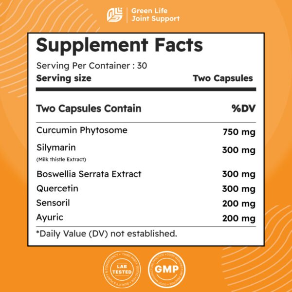 Move Easy Joint & Wellness Support with High Absorption, Complex, 60 Tablets. - Image 2