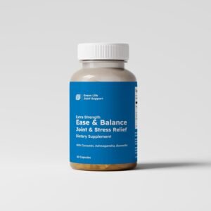 Green Life Org Premium Curcumin Phytosome C3 750mg Ashwagandha for Stress & Balance Sensoril & Boswellia Support for Mind & Body High Bioavailability